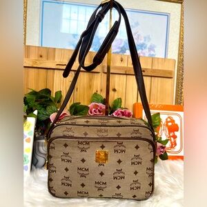 ⭐️MCM Vintage Monogram Crossbody